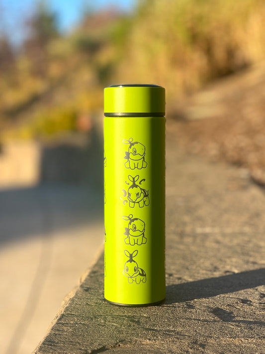 Turtwig Coffee Tumbler Tea Infuser with Sleeping & Angry Turtwig Maid  Waterbottle, Sinnoh Grass Starter Bottle Travel Mug, Anime Fan Birthday Gift
