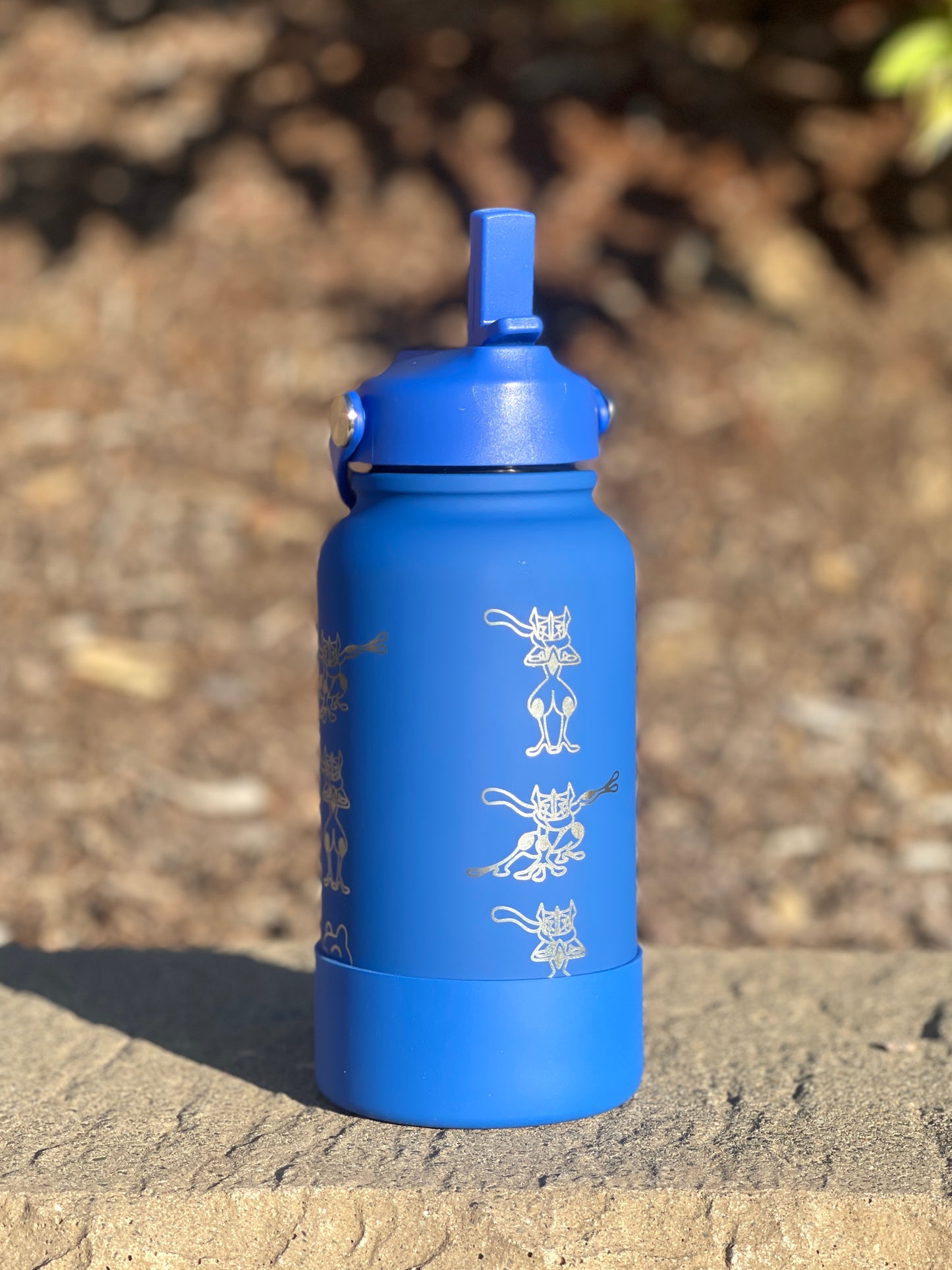 Greninja Water Bottle Engraved Waterbottle with Mega Greninja Coffee Tumbler, Substitute and Ashs Greninja Water Shuriken, Gamer Gift