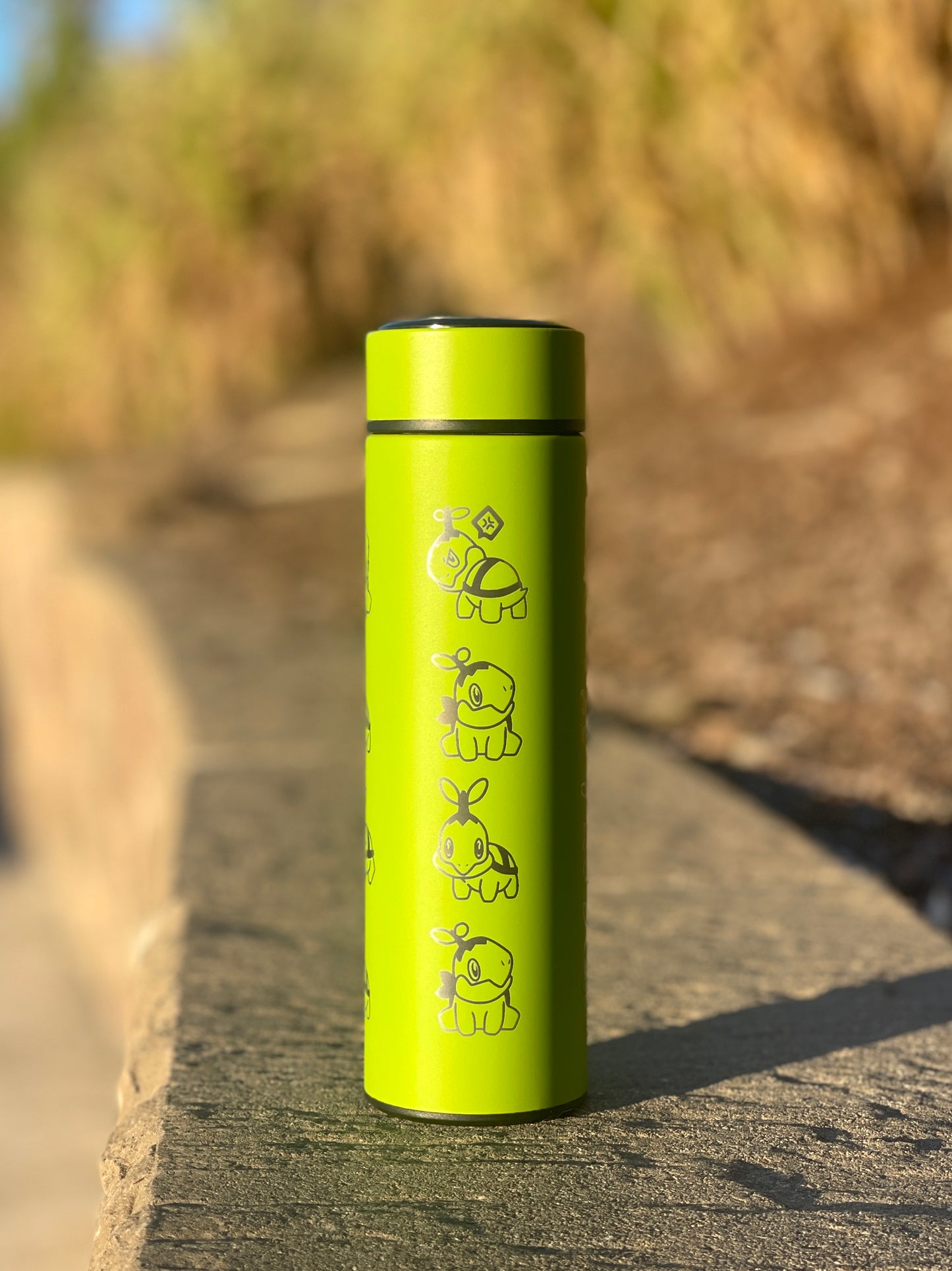 Turtwig Coffee Tumbler Tea Infuser with Sleeping & Angry Turtwig Maid  Waterbottle, Sinnoh Grass Starter Bottle Travel Mug, Anime Fan Birthday Gift