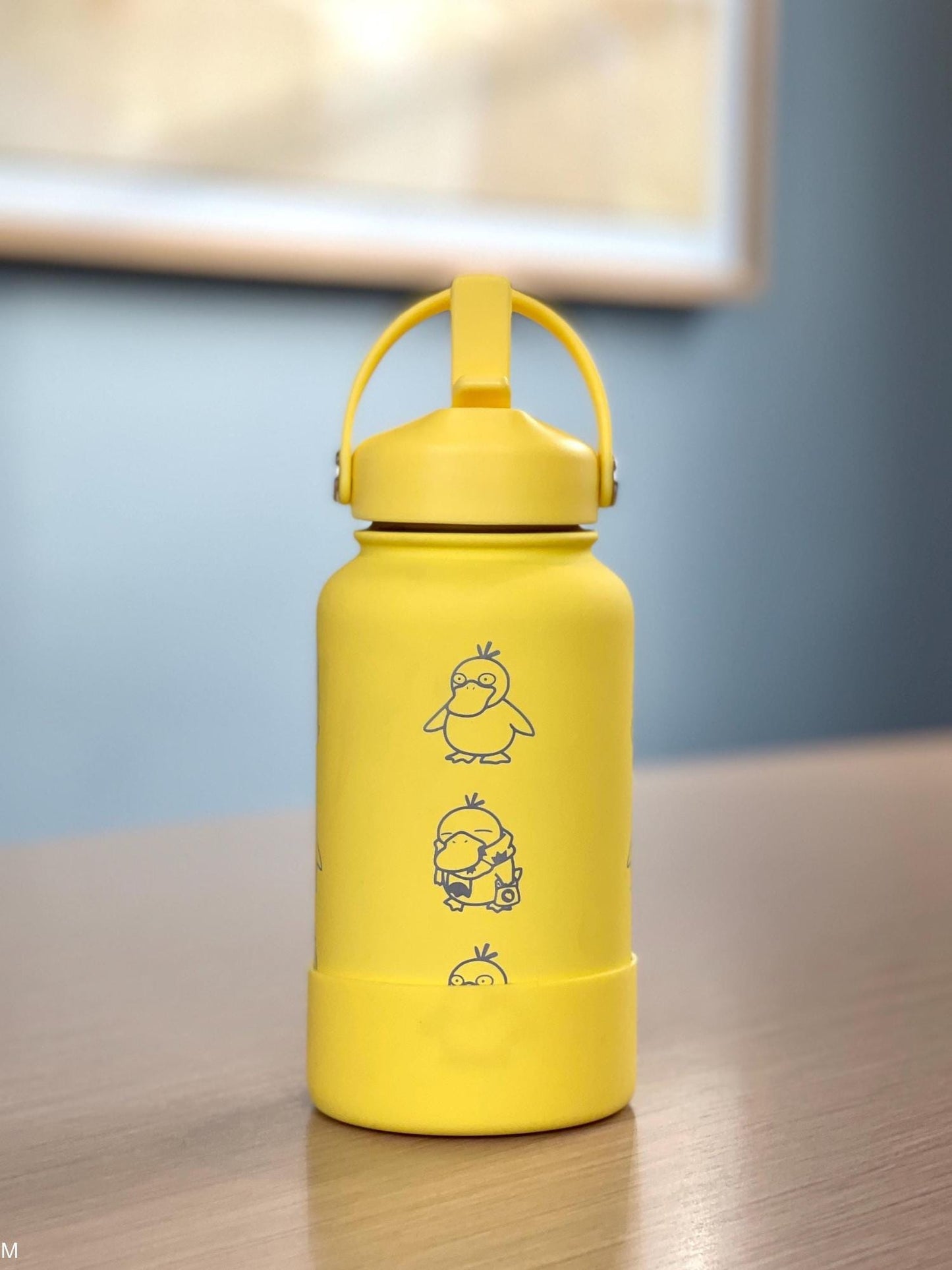 Psyduck Water Bottle Engraved Coffee Tumbler