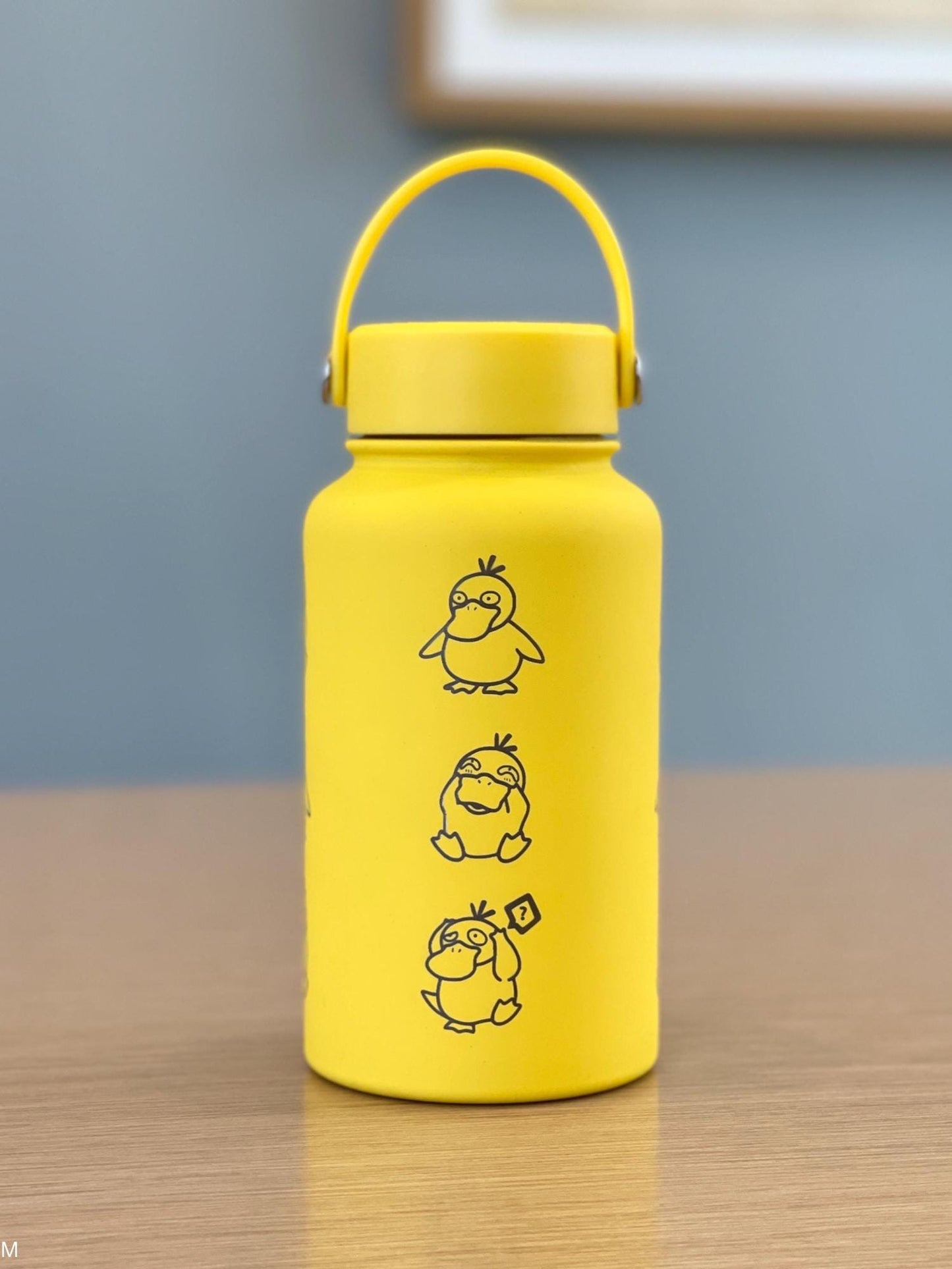 Psyduck Water Bottle Engraved Coffee Tumbler