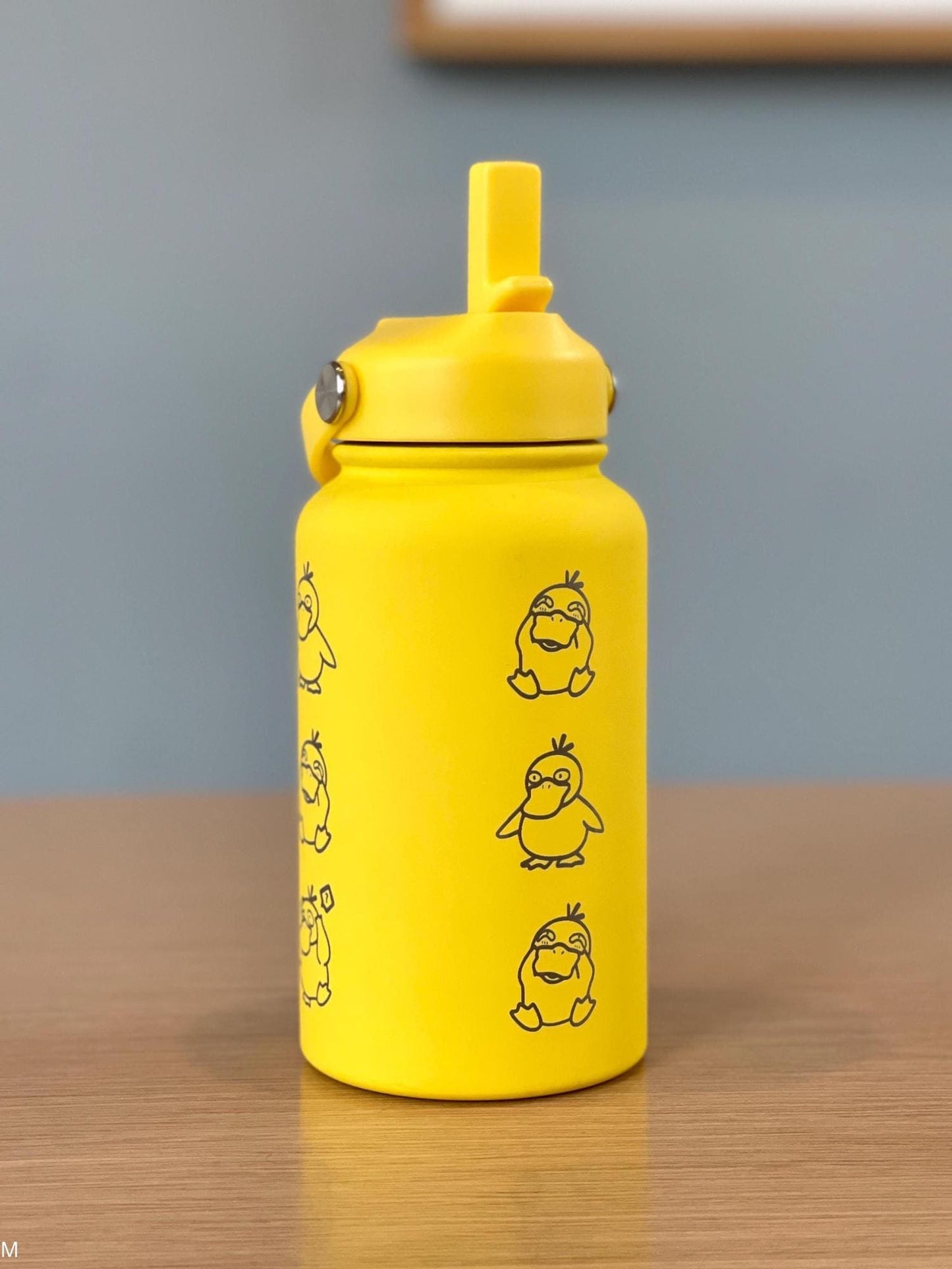 Psyduck Water Bottle Engraved Coffee Tumbler