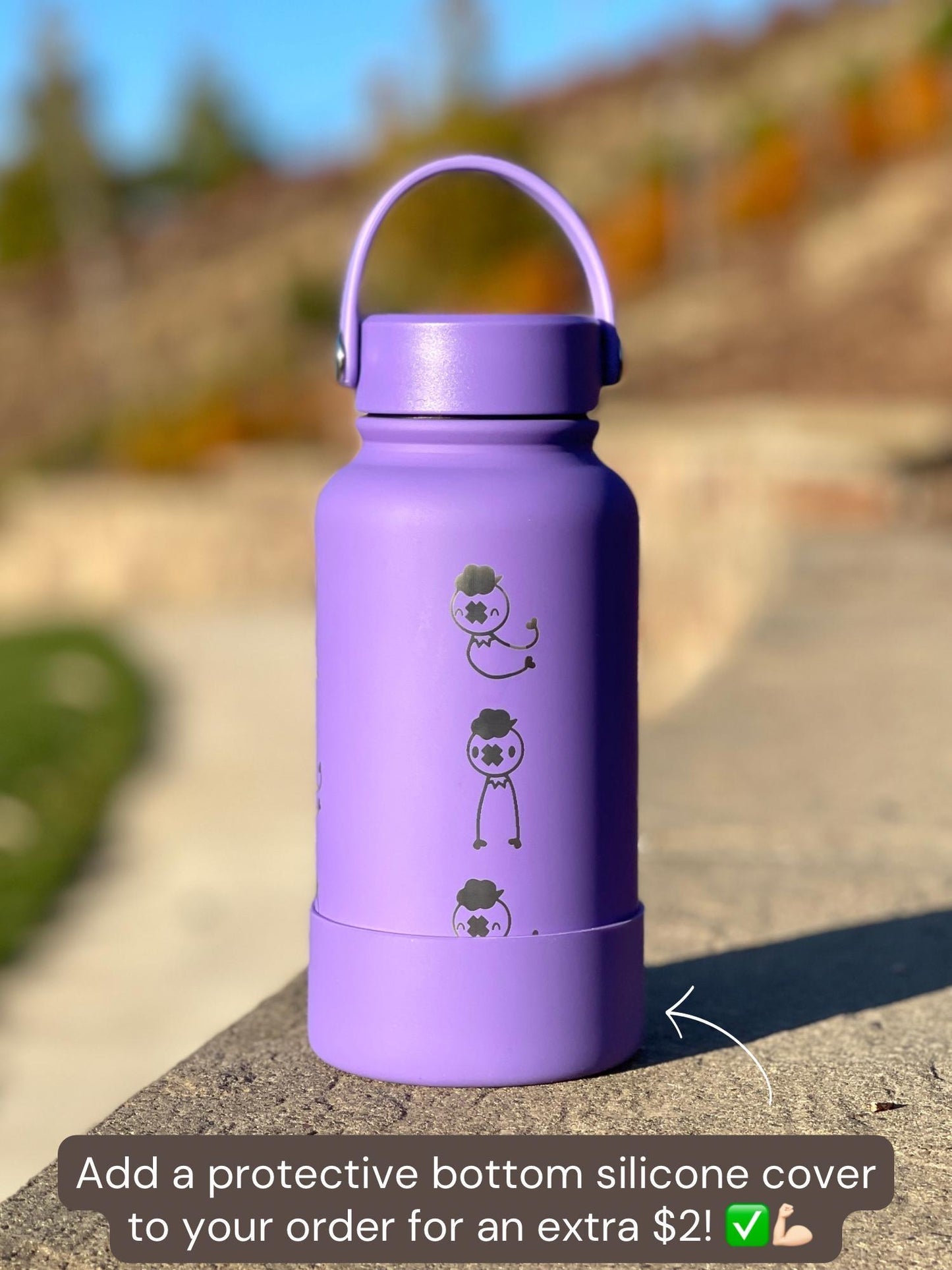 Drifloon Drifblim Water Bottle Engraved Coffee Tumbler with Sleeping Drifloon, Ghost Balloon Waterbottle Thermos, Anime Fan Anniversary Gift