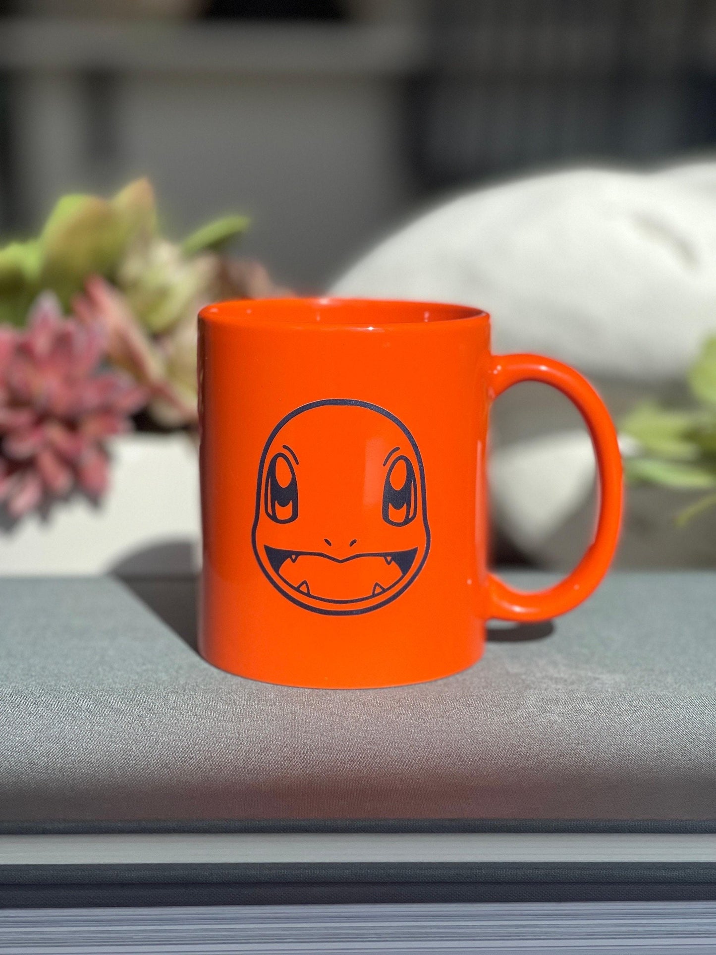 Charmander Coffee Mug Engraved, Microwave Dishwasher Safe, Anime Fan Birthday Gift