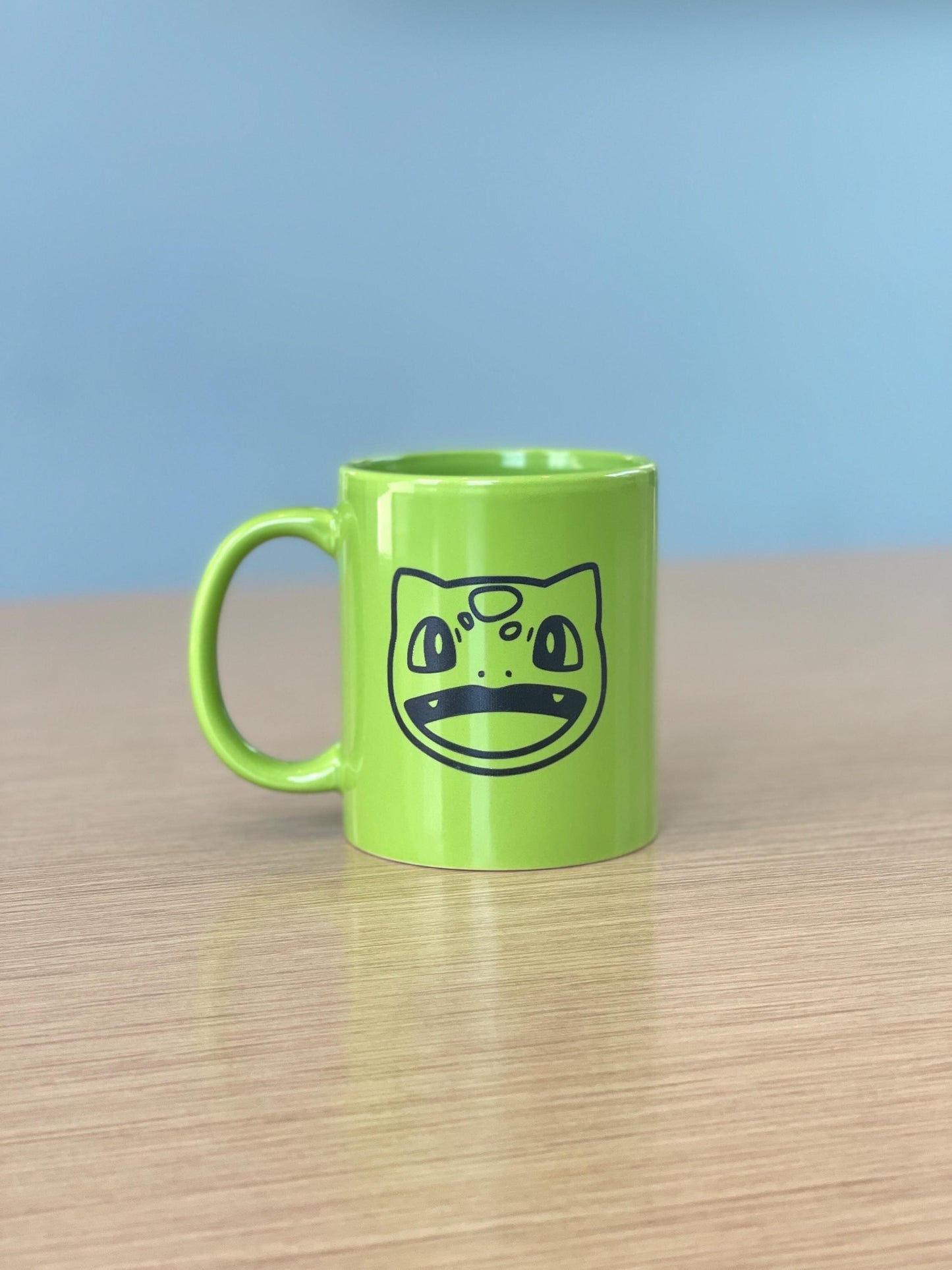 Bulbasaur Coffee Mug Engraved Tea Cup, Microwave Dishwasher Safe, Gen 1 Kanto Starter Fan Gamer Anniversary Birthday Gift