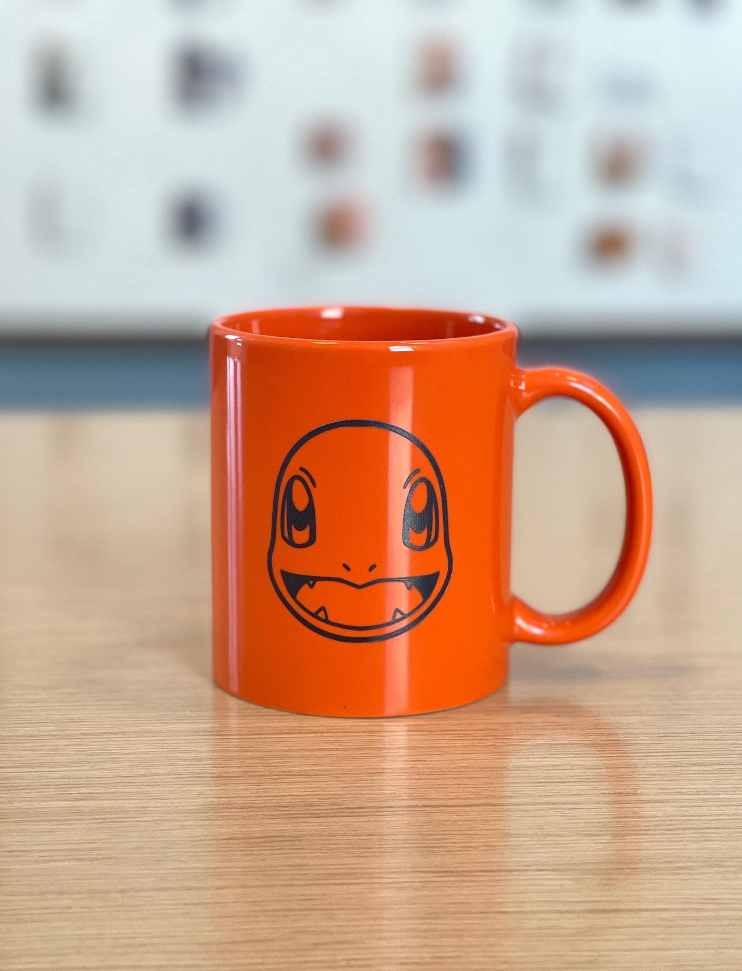 Charmander Coffee Mug Engraved, Microwave Dishwasher Safe, Anime Fan Birthday Gift
