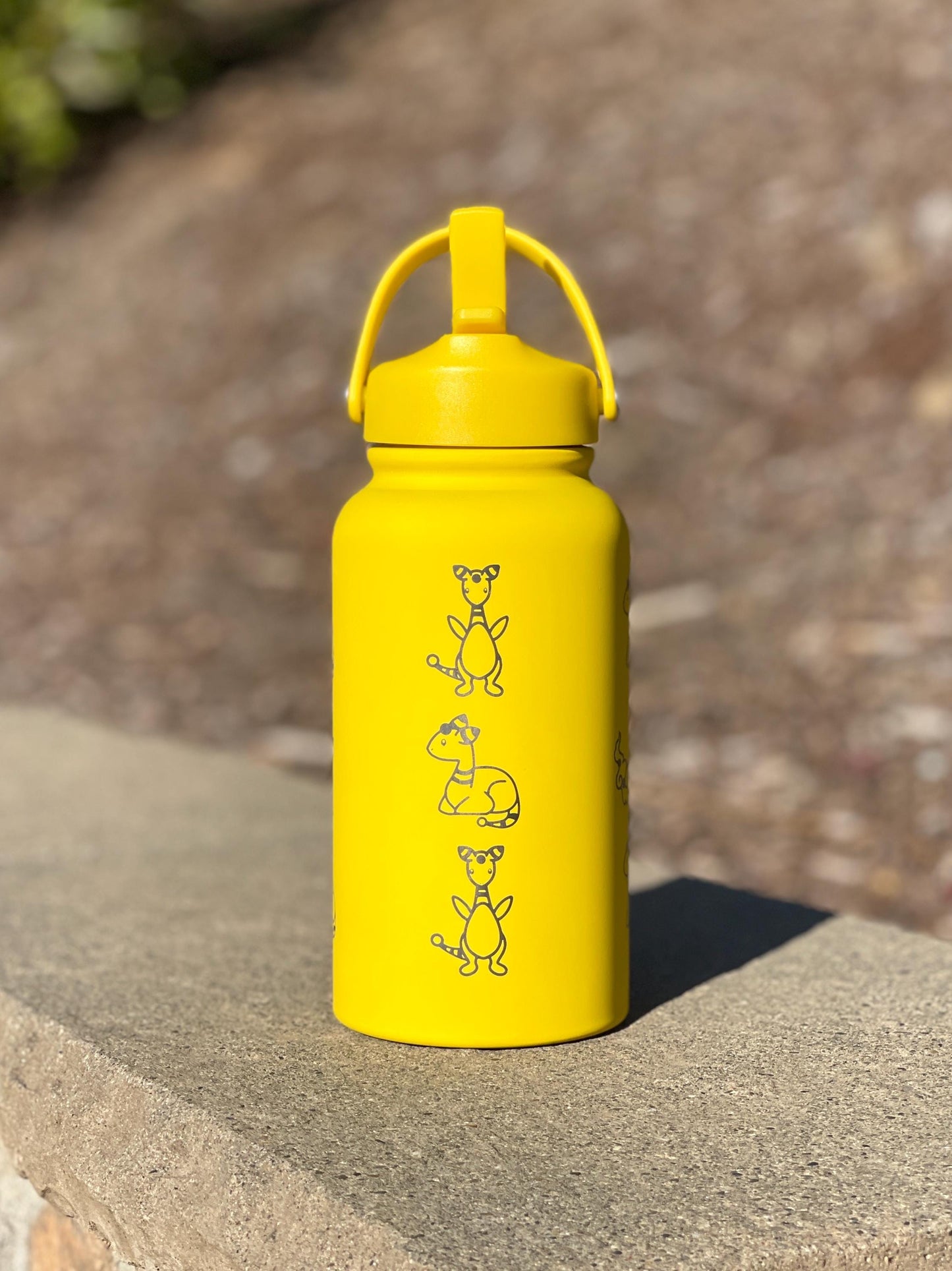 Ampharos Water Bottle Engraved Coffee Tumbler, Mega Ampharos & Scooter Hat Waterbottle Thermos Flask, Electric Johto Anime Fan Birthday Gift