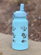 Shinx Luxio Luxray Water Bottle Engraved Waterbottle, Shinx Evolution Line Coffee Tumbler Thermos Flask, Gamer Anniversary Gift