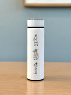 Trafalgar One Piece Coffee Tumbler with Tea Infuser Engraved Water Bottle, Ope