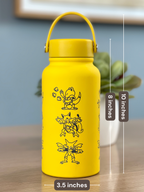 Abra Kadabra Alakazam Water Bottle Engraved Waterbottle with Mega Alakazam, Abra Evolution Trio Coffee Tumbler Travel Mug, Gamer Anniversary Gift