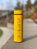 Psyduck Coffee Tumbler Tea Infuser Engraved Waterbottle Travel Mug