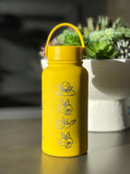 Dunsparce Dudunsparce Water Bottle Engraved Waterbottle, Sleeping Dunsparce Coffee Tumbler Thermos Flask, Gamer Anniversary Gift
