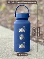 Snorlax Water Bottle Engraved Coffee Tumbler with Unite Cook Style, Waterbottle Sleeping Snorlax Travel Mug Funny Anime Fan Birthday Gift