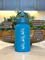 Sneasel Weavile Water Bottle Engraved Coffee Tumbler with Sneasel Chef Hat Waterbottle, Anime Fan Birthday Gift