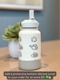 Snom Water Bottle Engraved Coffee Tumbler Straw Waterbottle, Snom with Substitute, Cute Ice Bug Thermos Anime Fan Birthday Gift