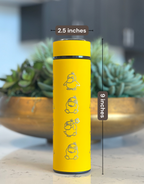 Psyduck Coffee Tumbler Tea Infuser Engraved Waterbottle Travel Mug