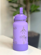 Ceruledge Water Bottle Engraved Waterbottle with Ceruledge Night Slash, Paldea Coffee Tumbler Thermos, Scarlet Violet Gamer Anniversary Gift