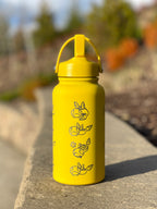 Dunsparce Dudunsparce Water Bottle Engraved Waterbottle, Sleeping Dunsparce Coffee Tumbler Thermos Flask, Gamer Anniversary Gift