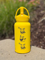 Yamper Water Bottle Engraved Waterbottle Coffee Tumbler, Dog Thermos Flask, Gamer Anniversary Gift