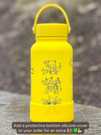 Abra Kadabra Alakazam Water Bottle Engraved Waterbottle with Mega Alakazam, Abra Evolution Trio Coffee Tumbler Travel Mug, Gamer Anniversary Gift