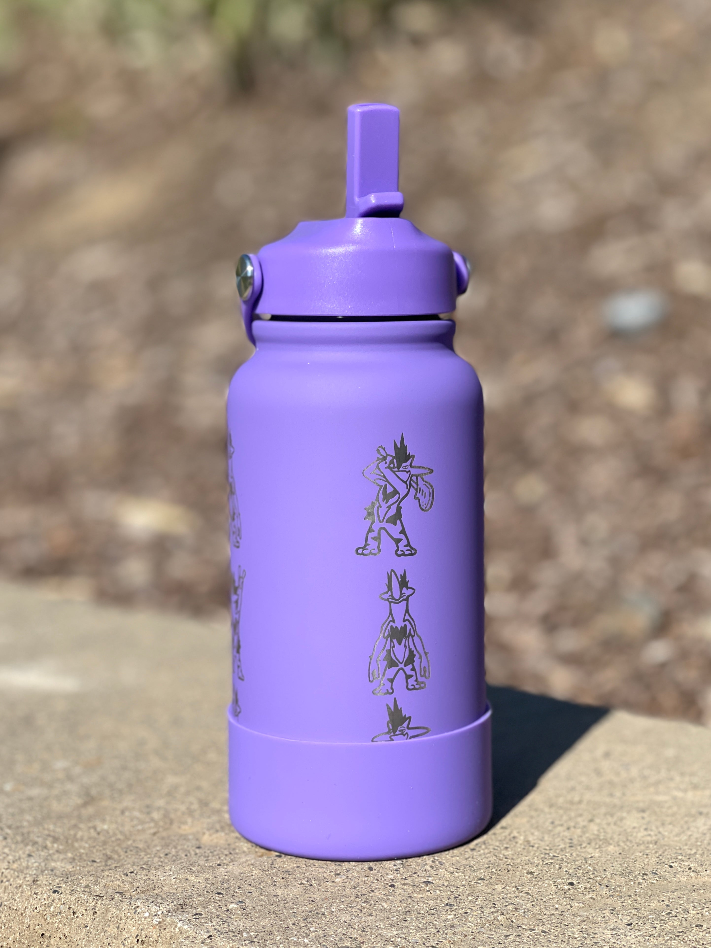 Toxitricity Water Bottle Engraved Waterbottle, Amped & Low Key Form Toxitricity Guitar Coffee Tumbler Thermos Flask, Gamer Anniversary Gift