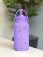 Ceruledge Water Bottle Engraved Waterbottle with Ceruledge Night Slash, Paldea Coffee Tumbler Thermos, Scarlet Violet Gamer Anniversary Gift