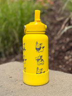 Yamper Water Bottle Engraved Waterbottle Coffee Tumbler, Dog Thermos Flask, Gamer Anniversary Gift