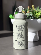 Golisopod Water Bottle Engraved Coffee Tumbler with Mega Golisopod & Wimpod Bug Waterbottle Thermos Anime Fan Birthday Gift