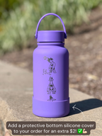 Toxitricity Water Bottle Engraved Waterbottle, Amped & Low Key Form Toxitricity Guitar Coffee Tumbler Thermos Flask, Gamer Anniversary Gift