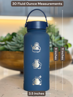 Snorlax Water Bottle Engraved Coffee Tumbler with Unite Cook Style, Waterbottle Sleeping Snorlax Travel Mug Funny Anime Fan Birthday Gift