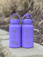 Sableye Water Bottle Engraved Waterbottle with Mega Sableye, Unite Noble Style Coffee Tumbler Thermos, Gamer Anniversary Gift