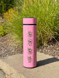 Sylveon Coffee Tumbler Tea Infuser, Fairy Eeveelution Water Bottle Travel Mug, Anime Fan Gift