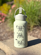 Golisopod Water Bottle Engraved Coffee Tumbler with Mega Golisopod & Wimpod Bug Waterbottle Thermos Anime Fan Birthday Gift