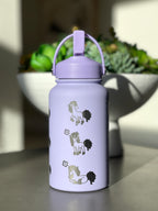 Galarian Ponyta Rapidash Water Bottle Engraved Coffee Tumbler with Sleeping & Sunglasses Ponyta, Waterbottle, Pony Thermos Anime Fan Birthday Gift