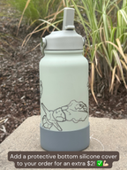 Onix Steelix Water Bottle Engraved Coffee Tumbler Surrounding Design Waterbottle, Rock Steel Thermos Anime Fan Birthday Gift