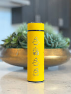 Psyduck Coffee Tumbler Tea Infuser Engraved Waterbottle Travel Mug