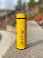 Psyduck Coffee Tumbler Tea Infuser Engraved Waterbottle Travel Mug