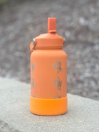 Chimchar Water Bottle Engraved Coffee Tumbler  Cafe Remix Costume, Sinnoh Starter Waterbottle Travel Mug Thermos, Anime Fan Birthday Gift