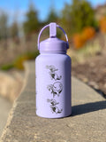 Goodra Water Bottle Engraved Coffee Tumbler with Hisuian Goodra Waterbottle, Dragon Slug Thermos Anime Fan Birthday Gift