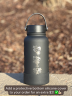 Gothita Gothitelle Gothorita Water Bottle Engraved Waterbottle Gothita Evolution Line Goth Coffee Tumbler Thermos Flask, Gamer Anniversary Gift