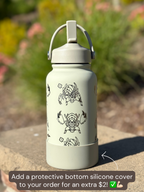 Golisopod Water Bottle Engraved Coffee Tumbler with Mega Golisopod & Wimpod Bug Waterbottle Thermos Anime Fan Birthday Gift