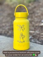 Zeraora Water Bottle Engraved Waterbottle with Mega Zeraora, Mythical Coffee Tumbler Thermos Flask, Gamer Anniversary Gift