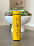 Psyduck Coffee Tumbler Tea Infuser Engraved Waterbottle Travel Mug