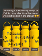 Falinks Water Bottle Engraved Waterbottle, Surrounding Falinks Secret Snorunt Coffee Tumbler Thermos Flask, Gamer Anniversary Gift