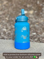 Metagross Water Bottle with Mega Metagross and Top Hat Sleeping Metagross Waterbottle, Thermos Gamer Birthday Gift
