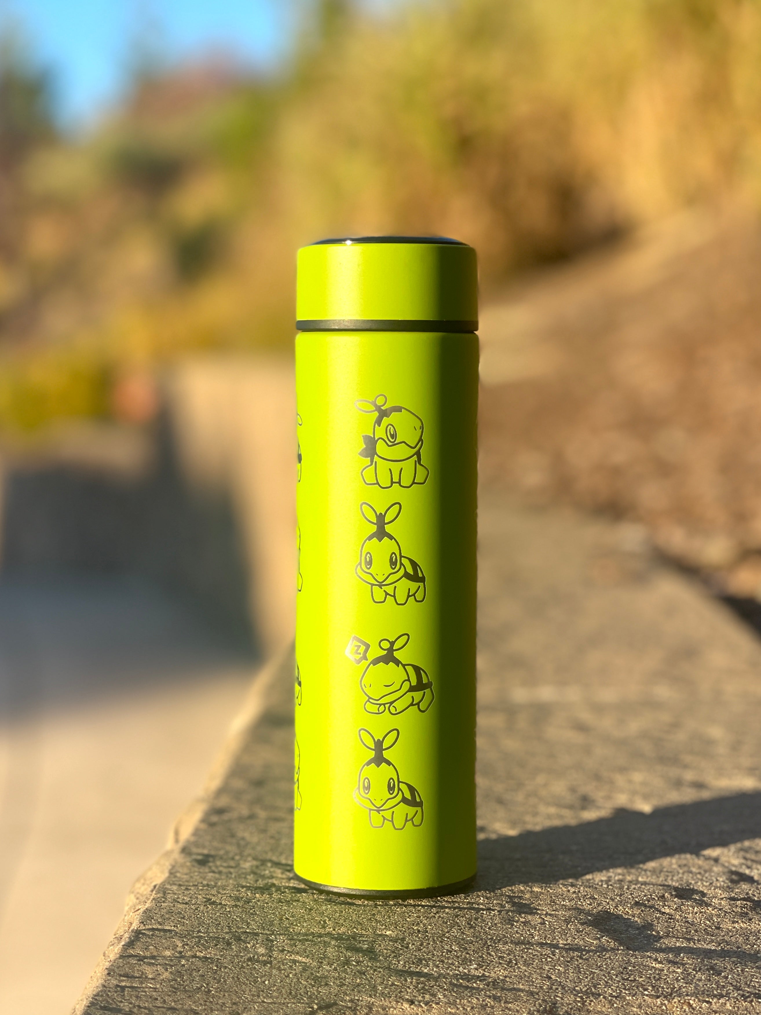 Turtwig Coffee Tumbler Tea Infuser with Sleeping & Angry Turtwig Maid  Waterbottle, Sinnoh Grass Starter Bottle Travel Mug, Anime Fan Birthday Gift