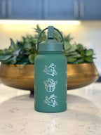 Trubbish Water Bottle Engraved Coffee Tumbler with Trubbish in Trash Can & Eating Berries Waterbottle, Funny Anime Fan Birthday Gift