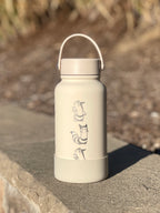 Furret Sentret Water Bottle Engraved Straw Waterbottle with Sleeping Furret, Cute Coffee Tumbler Thermos Flask, Gamer Anniversary Gift