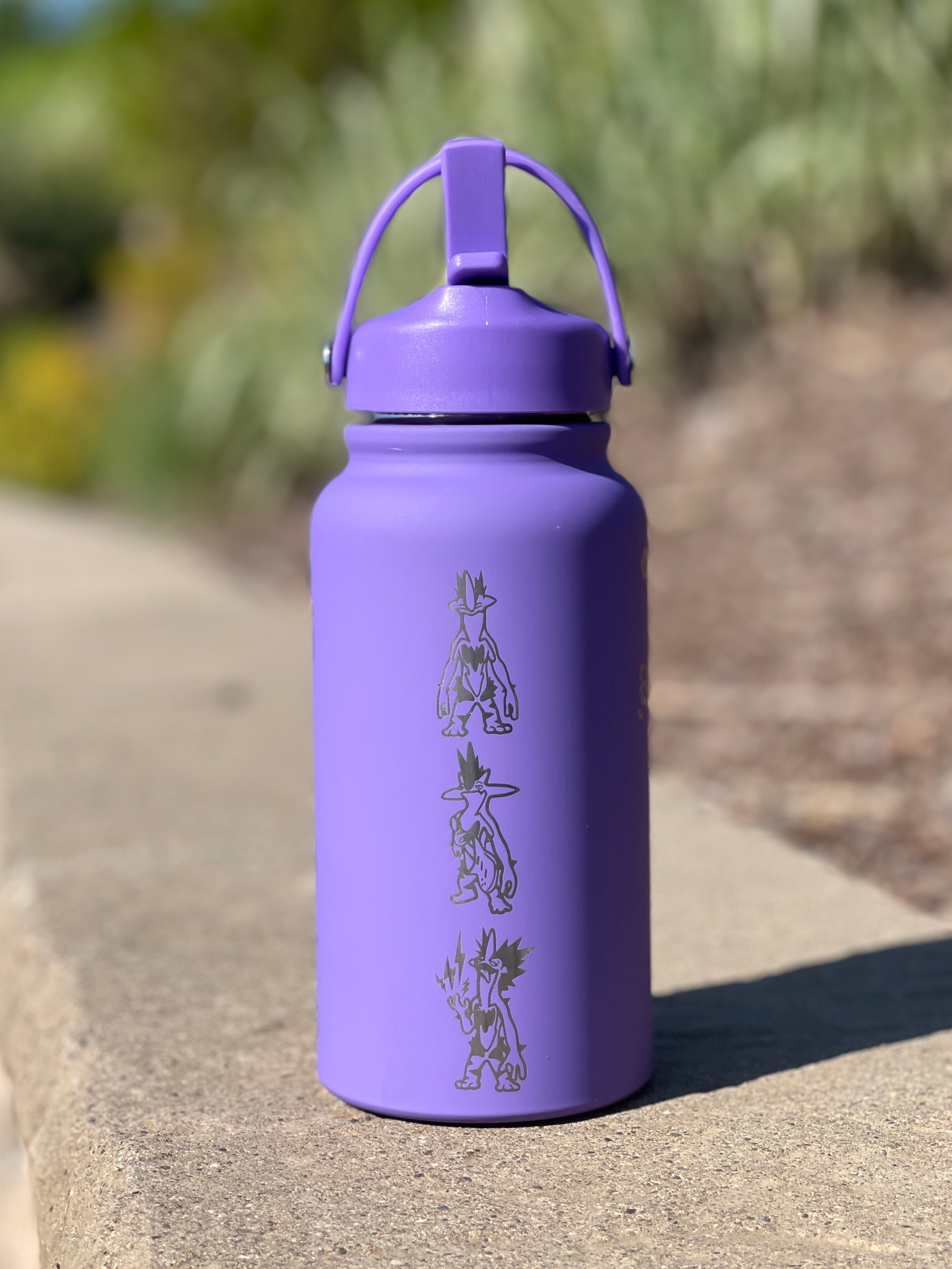 Toxitricity Water Bottle Engraved Waterbottle, Amped & Low Key Form Toxitricity Guitar Coffee Tumbler Thermos Flask, Gamer Anniversary Gift