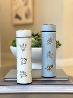 Eeveelution Eevee Evolutions Coffee Tumbler Tea Infuser, Flareon Vaporeon Jolteon Espeon Umbreon Water Bottle Travel Mug, Anime Fan Gift